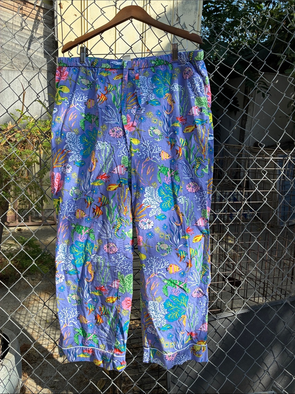 Printfresh Oceania Lavender Pajama Pants Only XL